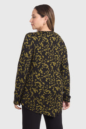 Sweater Mujer Cerrado Negro