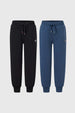 Pantalón Buzo Niño Bipack Negro