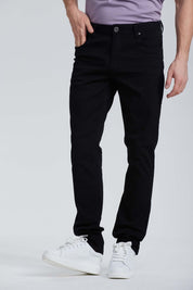JEANS HOMBRE SLIM COLOR NEGRO
