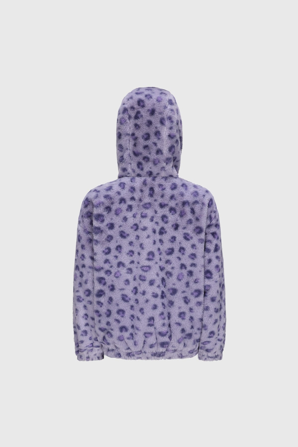 CHAQUETA NIÑA PELUDA VIOLETA