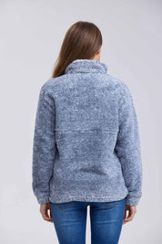 Polar Mujer Medio Celeste Melange
