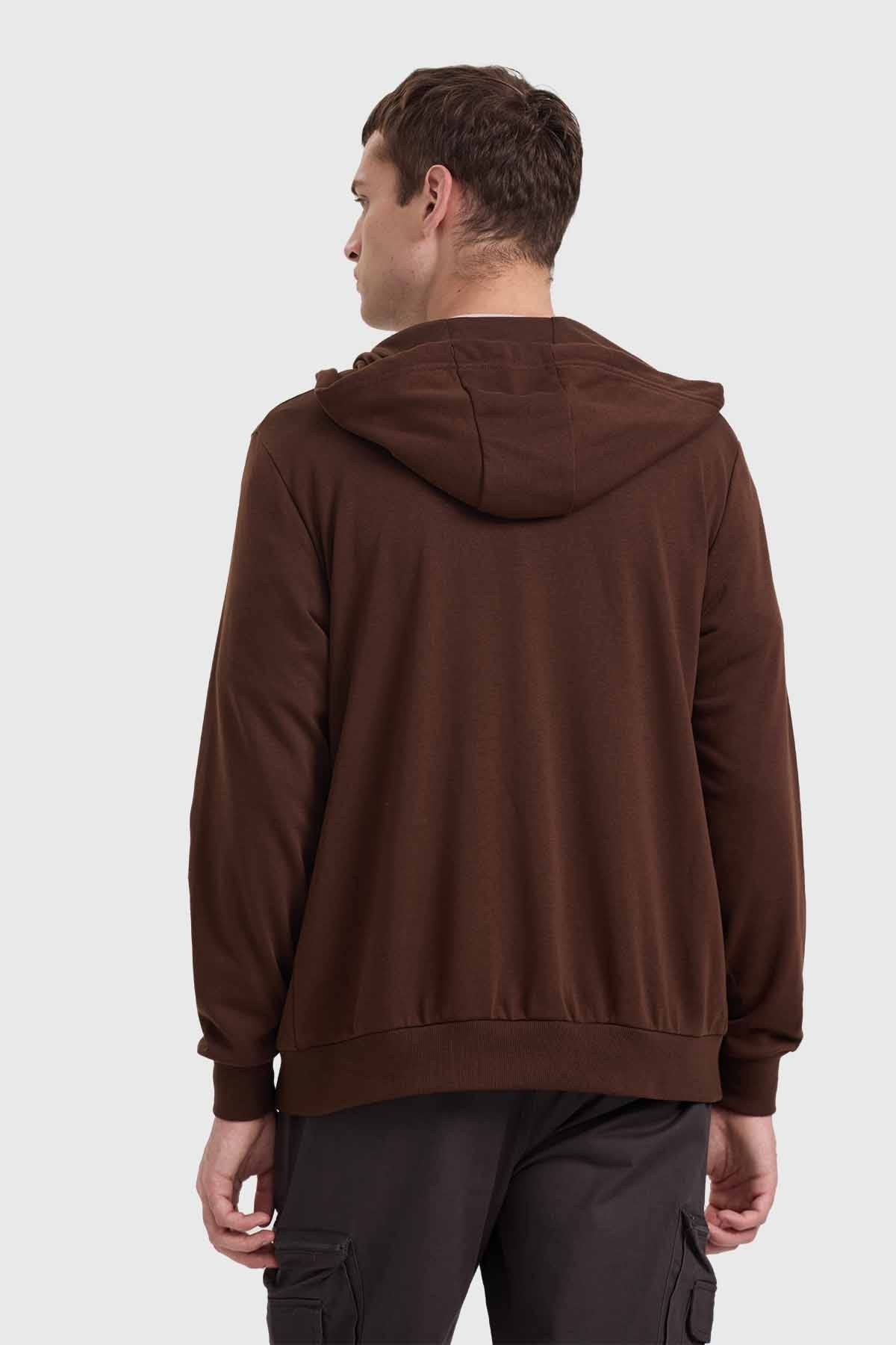 Polerón Hombre Básico Rider Chocolate