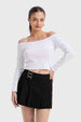 Polera Mujer Ojetillo Brazos Blanco