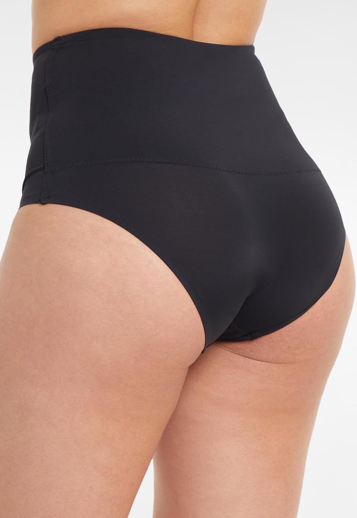 Calzón Mujer Tiro Alto Control Abdomen Negro
