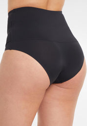 Calzón Mujer Tiro Alto Control Abdomen Negro