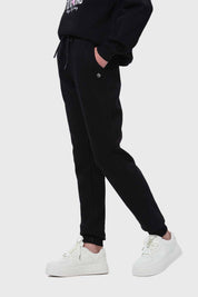 Pantalón Buzo Niña Jogger Negro