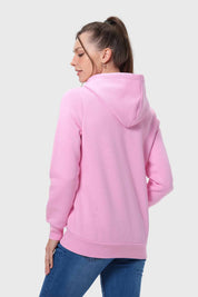 Polerón Mujer Hoodie Rosado