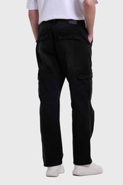 Jeans Hombre Cargo Oxidado Negro