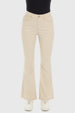 Jeans Mujer Flare Monse Crudo