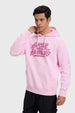 Polerón Hombre Hoodie Print Rosado