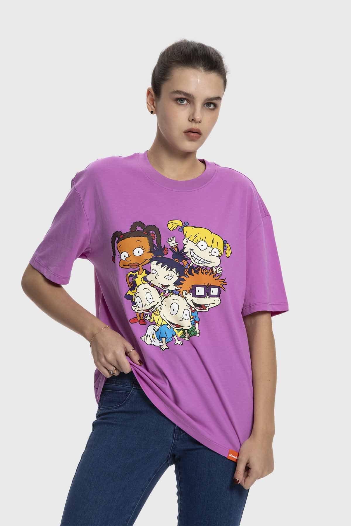 Polera Mujer Rugrats Morado