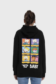 Polerón Mujer Rugrats Negro