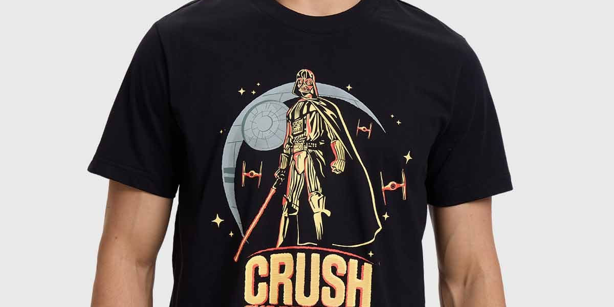 Polera Hombre Darth Negro