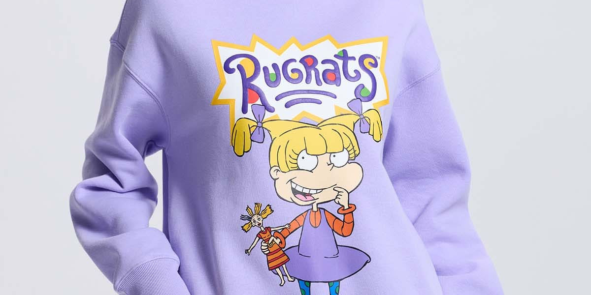 Polerón Mujer Rugrats Lila