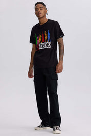 Polera Hombre One Piece Negro