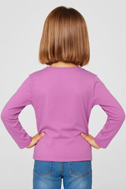 Polera Niña Paw Patrol Morado