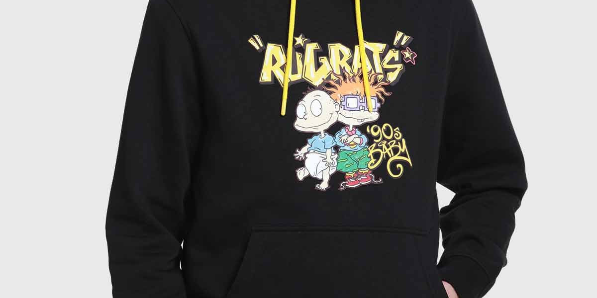 Polerón Hombre Rugrats Negro