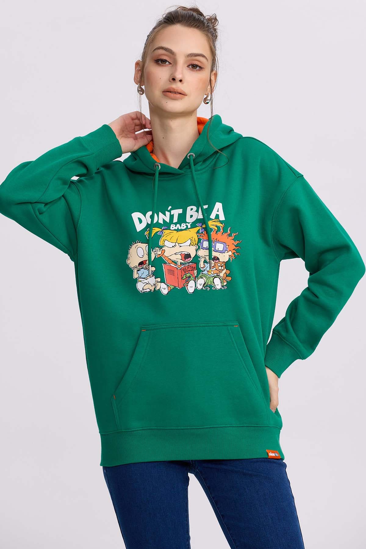 Polerón Mujer Rugrats Verde