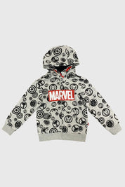 Polerón Niño Avengers Gris