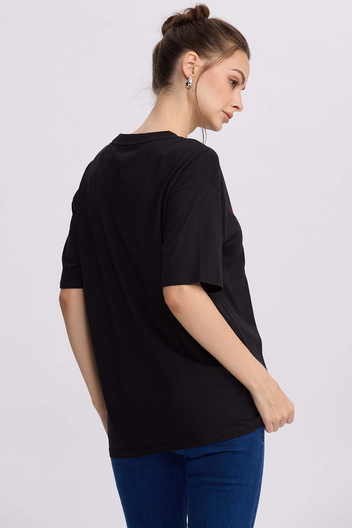 Polera Mujer Hello Kitty Negro Negro / XXL