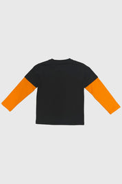 Polera Niño Mickey Y Sus Amigos Negro