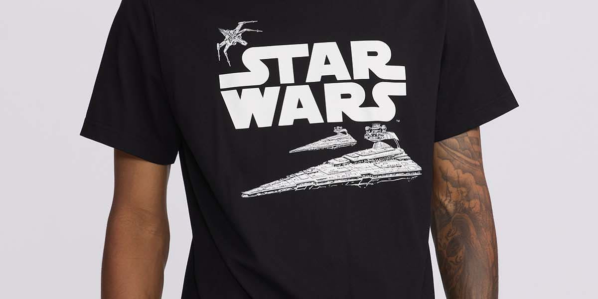 Polera Hombre Star Wars Negro