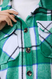 SOBRECAMISA MUJER LEÑADORA VERDE