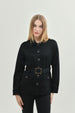Chaqueta Mujer Regular Negro