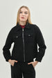 Chaqueta Mujer Regular Negro