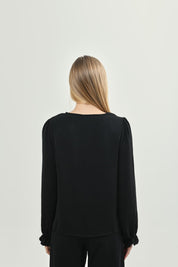 Blusa Mujer Regular Negro