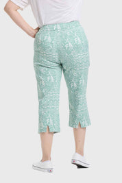 Pantalón Mujer Recto Verde