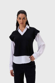 Sweater Mujer Vuelo Negro