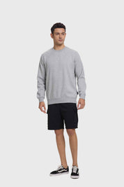 Polerón Hombre Básico Gris
