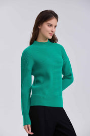Sweater Mujer Chenille Verde