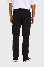 Pantalón Hombre Cargo Calce Recto Negro