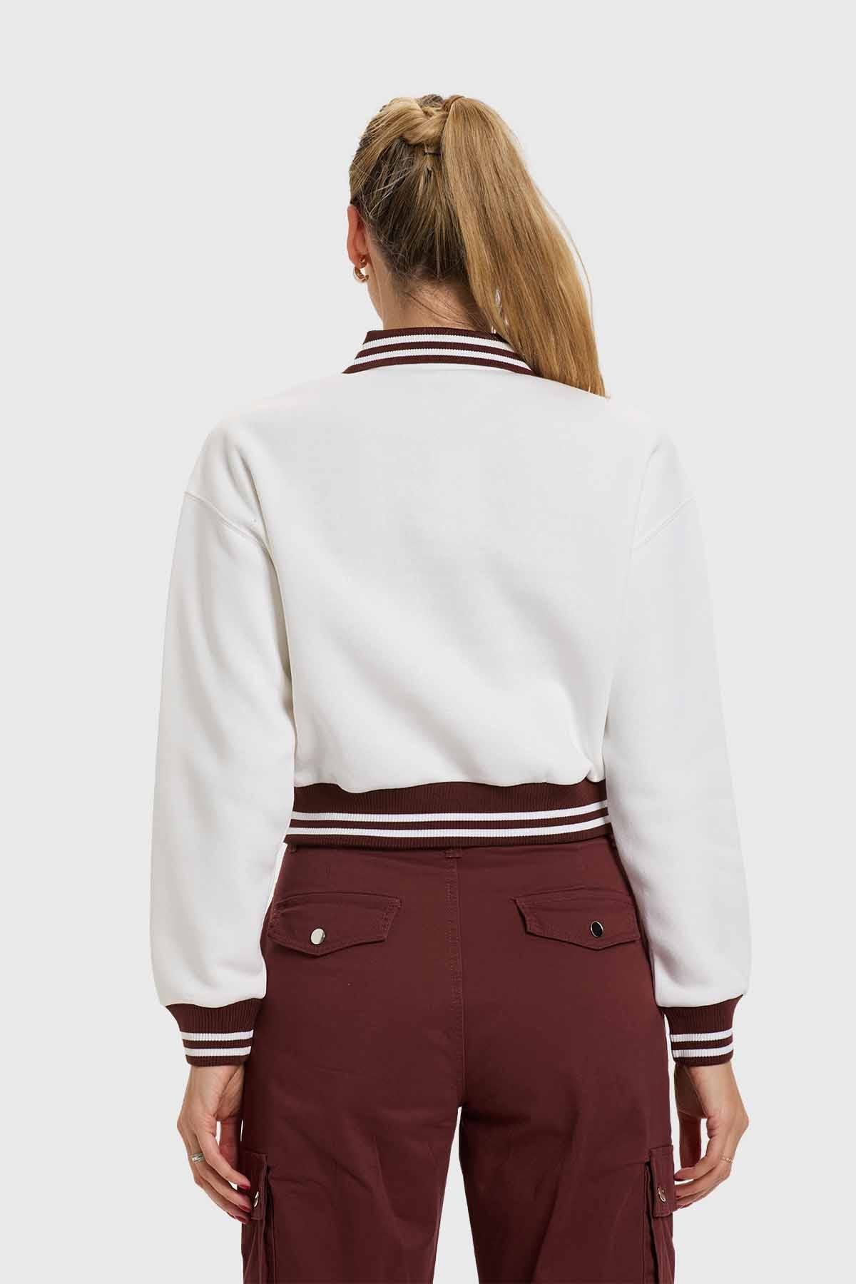 Polerón Mujer Preppy Café