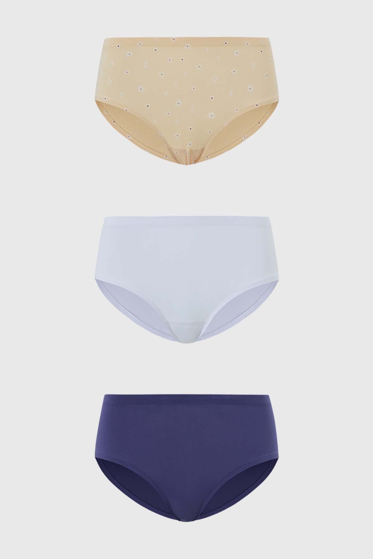 Calzón Mujer Pantaleta Tripack Arena