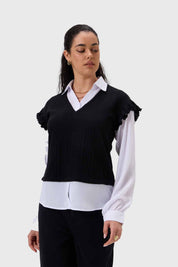 Sweater Mujer Vuelo Negro