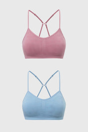Sostén Mujer Bipack Peto Celeste