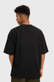 Polera Hombre Oversize Negro