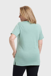 Polera Mujer Con Verde