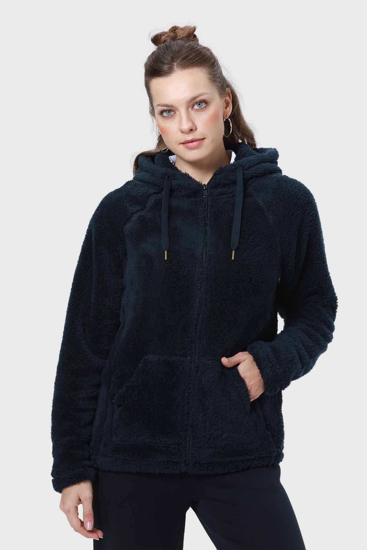 Polar Escolar Mujer Largo Azul