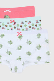 Calzón Niña Tripack Pantaleta Rosado