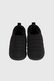Pantufla Hombre Zapatilla Descanso Negro