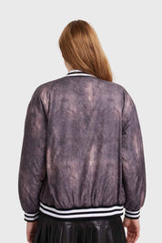 Chaqueta Mujer Bomber Design Negro