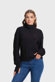 Sweater Mujer Camman Negro