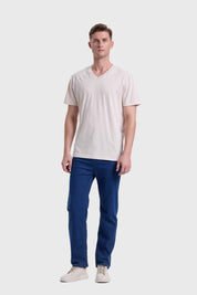Polera Hombre Básica Beige