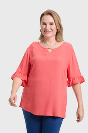 Blusa Mujer Vuelo Rojo