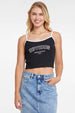 Polera Mujer Top Pabilo Negro