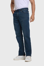 Jeans Hombre Straight Azul